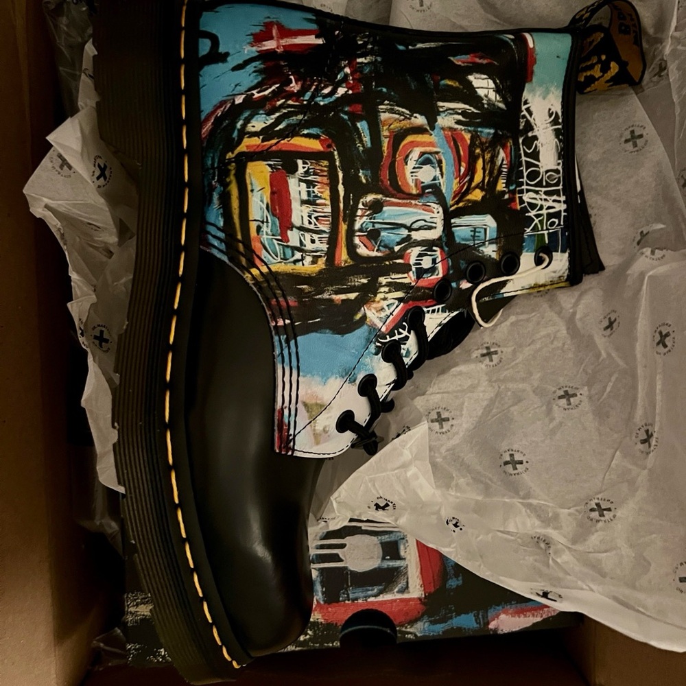 Dr. Martens: 1460 Boot Jean-Michel Basquiat 2 - Picture 3 of 13